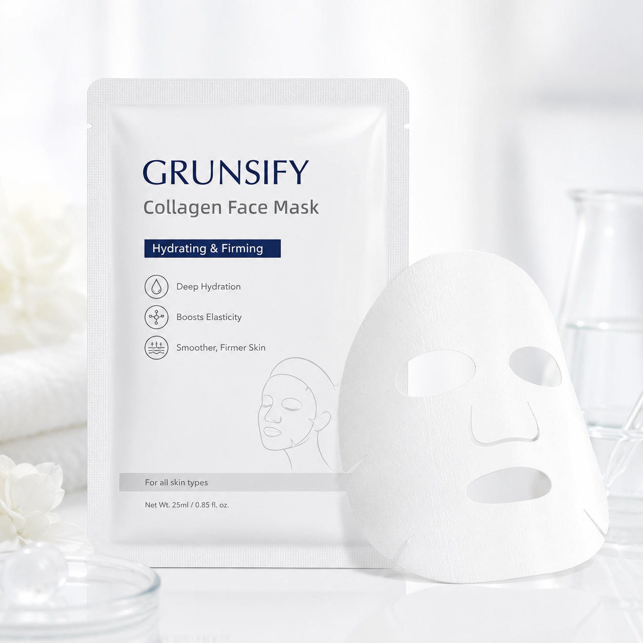 ✨ Instant Neck Lift Cream — 🧴 Infused with Retinol & Hyaluronic Acid | Firms the Neck, Reduces Wrinkles & Double Chin