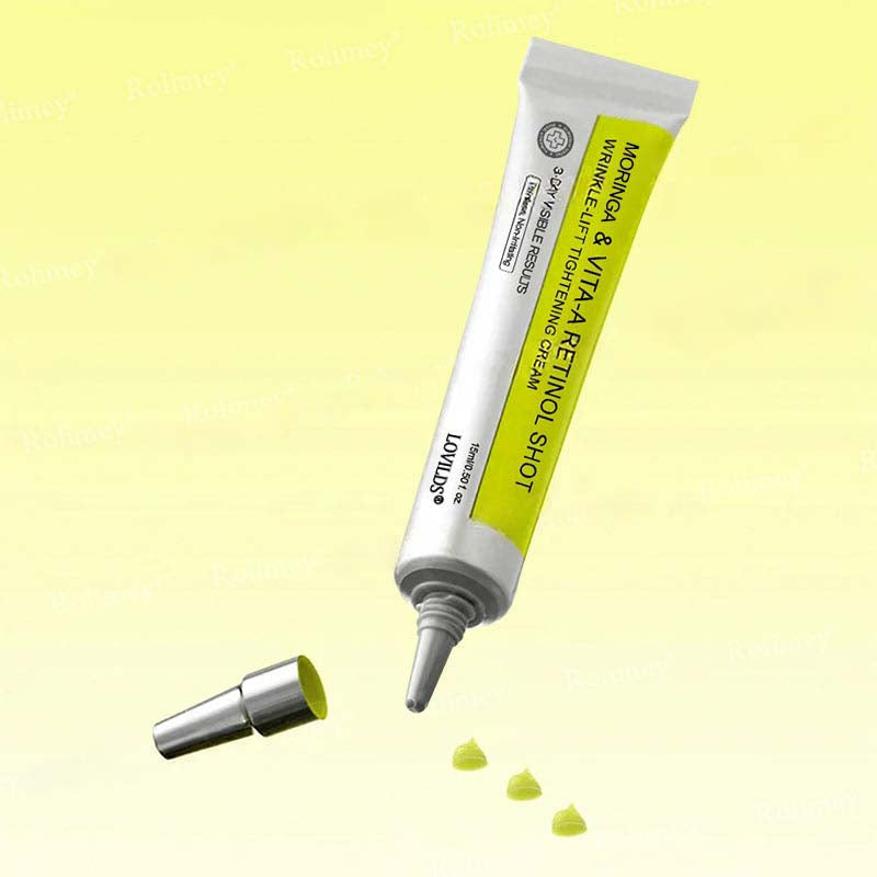 [🔥Last Day 50% OFF] LOVILDS™ Moringa & Retinol Shot - Eraser for Deep Wrinkles, Sagging Jowls & Puffy Eyes