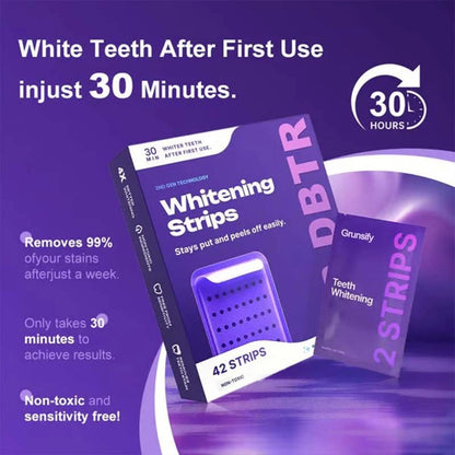 🦷 Grunsify Glow Care Strips | On-the-Go Brightening Magic