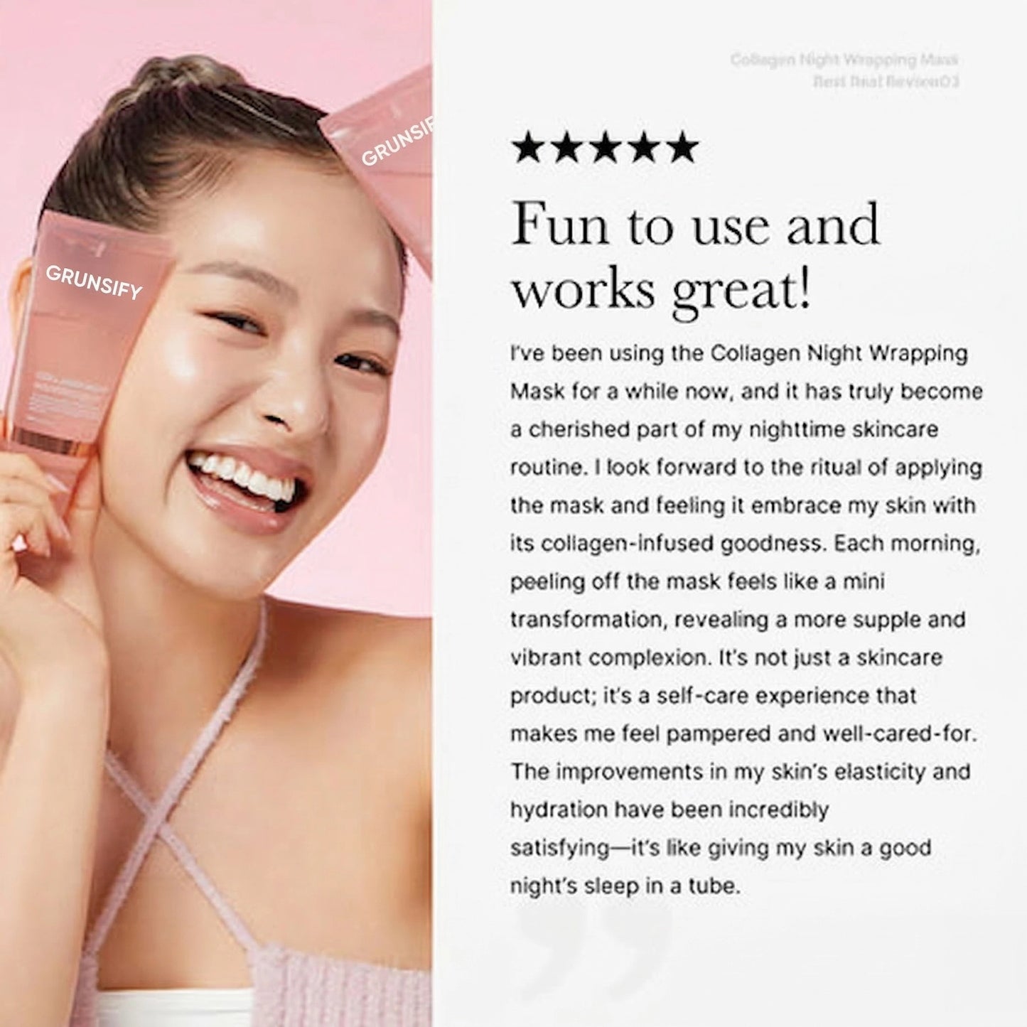 Grunsify™ ~ Collagen Night Mask