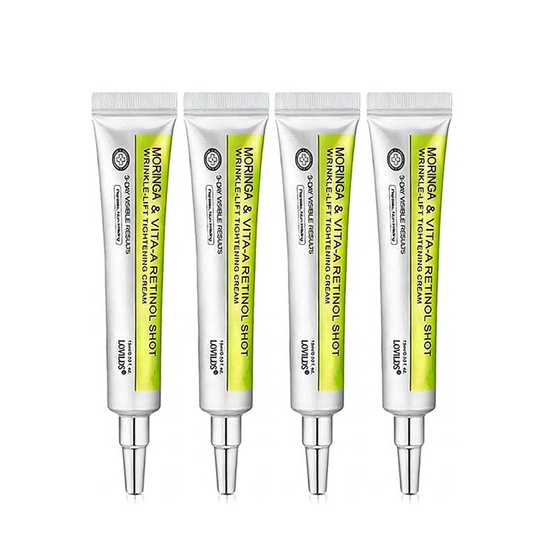 [🔥Last Day 50% OFF] LOVILDS™ Moringa & Retinol Shot - Eraser for Deep Wrinkles, Sagging Jowls & Puffy Eyes