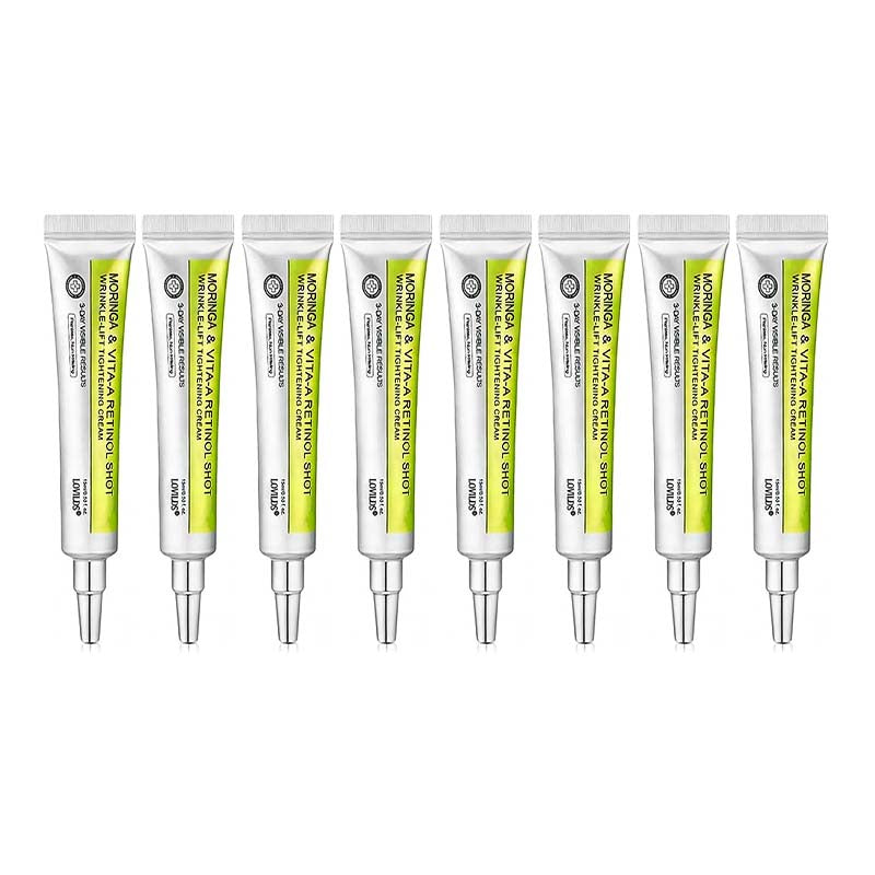 [🔥Last Day 50% OFF] LOVILDS™ Moringa & Retinol Shot - Eraser for Deep Wrinkles, Sagging Jowls & Puffy Eyes